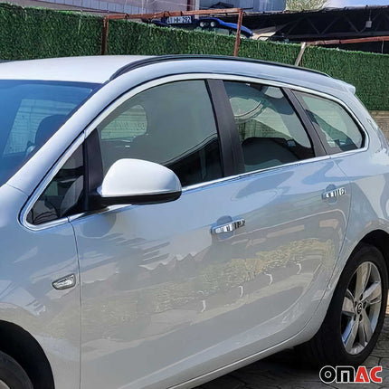 Fensterleisten Zierleisten für Opel Astra J Kombi 2010-2015 Edelstahl Chrom 12x