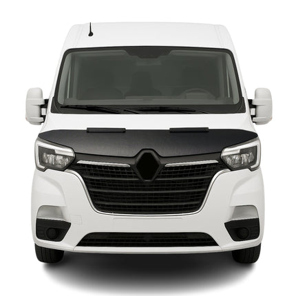 Haubenbra Steinschlagschutz Bonnet Bra für Renault Master 2019-2023 Carbon Halb