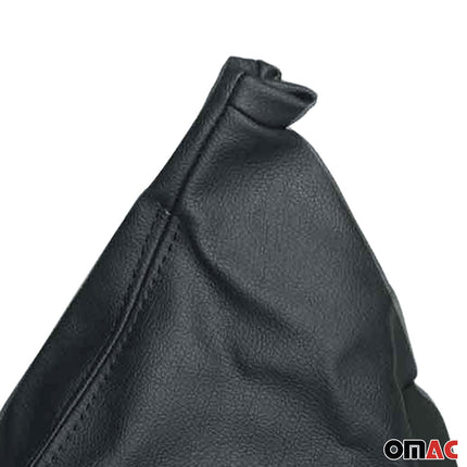 Schaltsack Schaltmanschette für BMW 3er E46 1998-2007 Schwarz Kunstleder