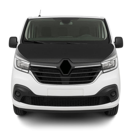 Haubenbra Steinschlagschutz Bonnet Bra für Renault Trafic 2020-2026 Schwarz