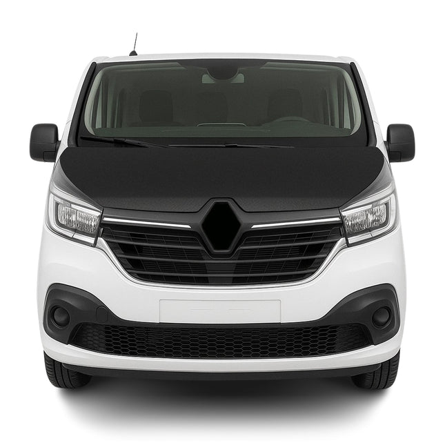 Haubenbra Steinschlagschutz Bonnet Bra für Renault Trafic 2020-2026 Schwarz