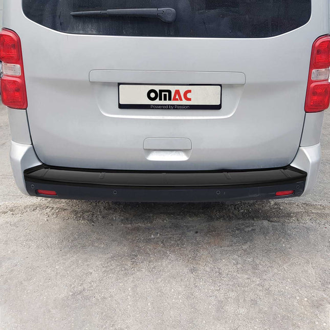 Ladekantenschutz Stoßstange für Citroen Jumpy 2016-26 L3 Acryl glänzend schwarz