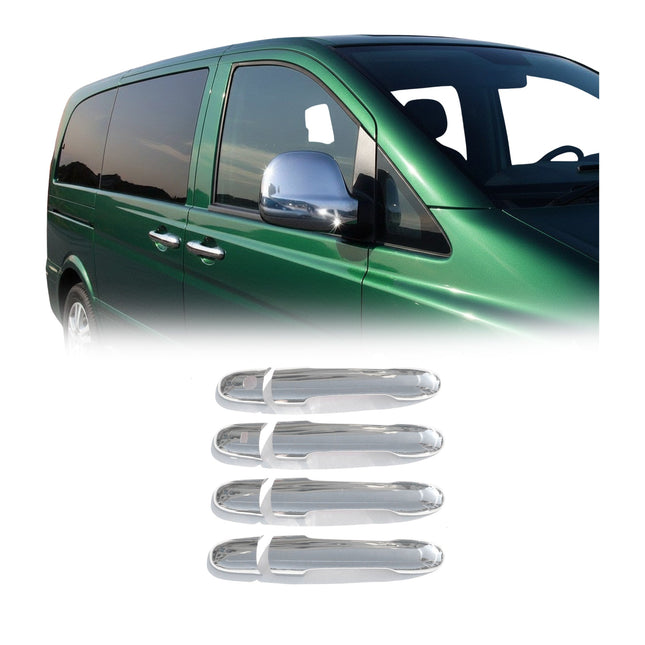 Chrom Türgriff Blende für Mercedes Vaneo 2002-2005 4-Tür Edelstahl 8tlg