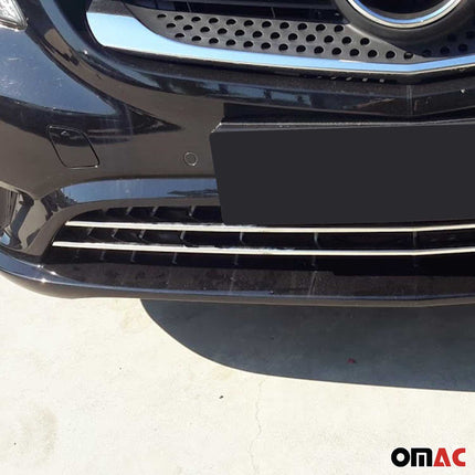 Kühlergrill Leisten Frontgrill für Mercedes Klasse W447 2014-2019 PreFL Chrom 2x