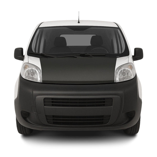Haubenbra Steinschlagschutz für Fiat Fiorino Nemo Bipper 2008-2016 Schwarz