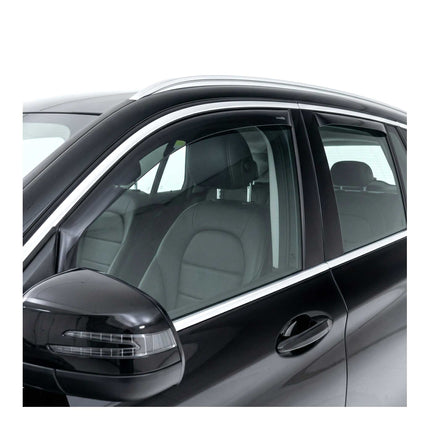 Windabweiser Regenabweiser für BMW X3 G01 2017-2024 Dunkel Acryl 4tlg