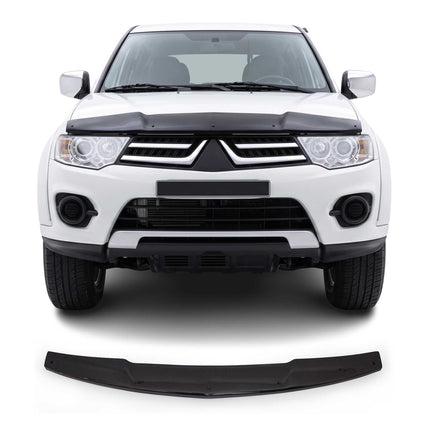Motorhaube Deflektor Insektenschutz für Mitsubishi L200 2006-2015 Dunkel