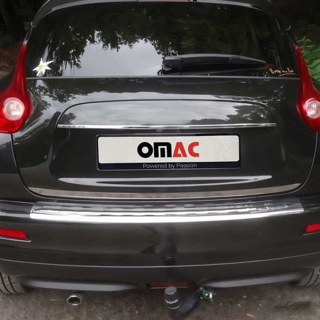 Ladekantenschutz Stoßstange für Nissan Juke I 2010-2014 Pre-FL Edelstahl Chrom