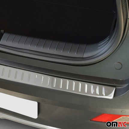 Ladekantenschutz Stoßstangenschutz für Hyundai Bayon 2021-2026 Edelstahl Chrom