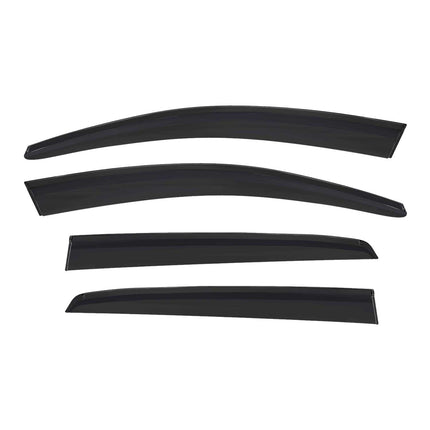 4x Windabweiser Regenabweiser für Peugeot 307 308 2001-2012 Schrägheck Dunkel