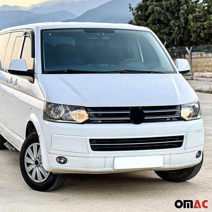Kühlergrill Leiste Grillleisten für VW Transporter T5 2009-15 Edelstahl Chrom 5x