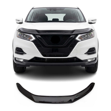 Motorhaube Deflektor Insektenschutz für Nissan Qashqai J11 2017-2021 Dunkel