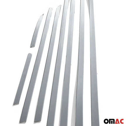 Fensterleisten Zierleisten für Ford Tourneo Custom V362 2013-2023 Chrom 8x