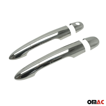 Chrom Türgriff Blende für Renault Clio 2005-2013 2-Tür Edelstahl 4tlg