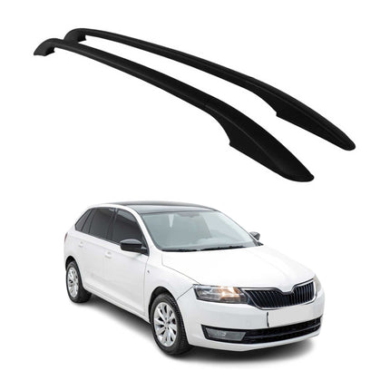 Aluminium Dachreling Relingträger für Citroen C4 Cactus 2014-2021 Schwarz 2x
