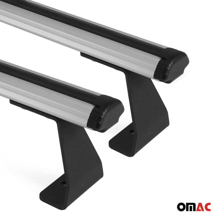 Dachträger Grundtäger für Honda CR-V mk4 2012-2016 75kg Aluminium Silber 2 tlg