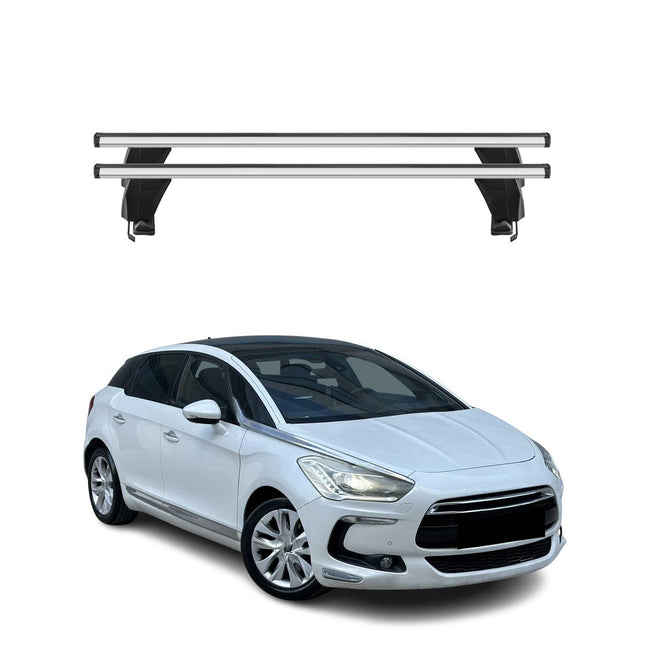 Menabo Dachträger Grundtäger für DS5 2015-2018 FL 50kg Aluminium Silber 2 tlg