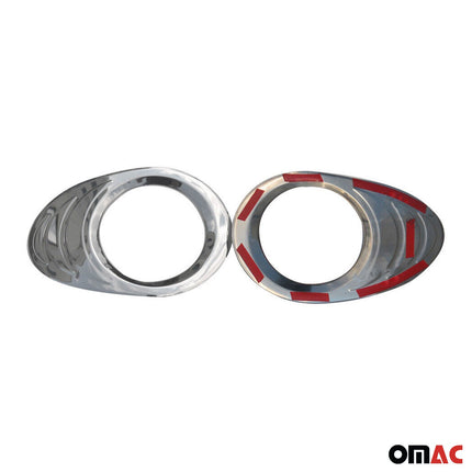Nebelscheinwerfer Rahmen Chrom für Renault Kangoo 2007-2021 Edelstahl 2x