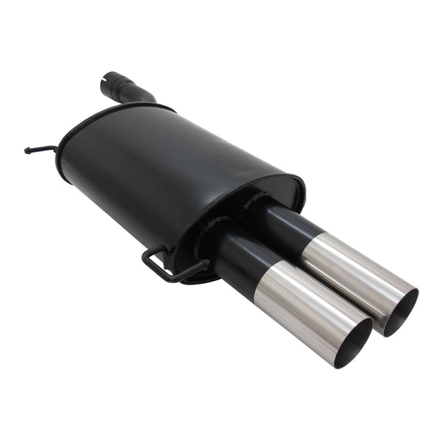 Novus Sportauspuff für BMW E60 2x76mm RL-Design Endschalldämpfer mit ABE