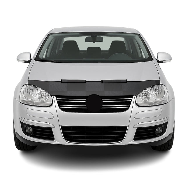 Haubenbra Steinschlagschutz Bonnet Bra für VW Jetta 2005-2010 Kariert Halb
