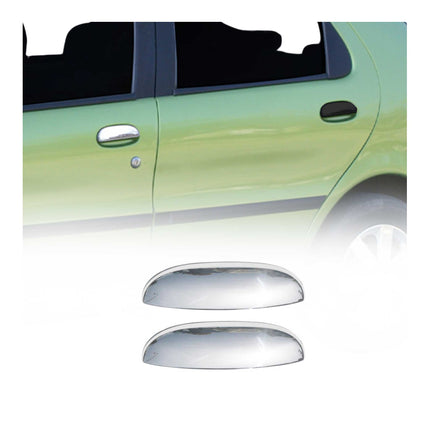 Türgriff Blende Türgriffkappen für Fiat Palio 1996-2000 Chrom Edelstahl 2tlg