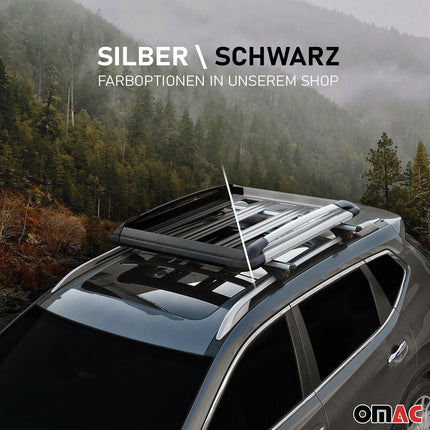 Dachträger + Dachkorb Satz für VW Amarok 2010-2021 Aluminium Silber 3tlg