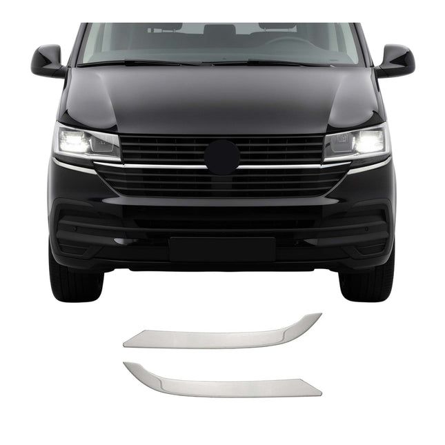 Scheinwerfer Scheinwerferblende für VW T6.1 Transporter 2019-2024 Untere Chrom