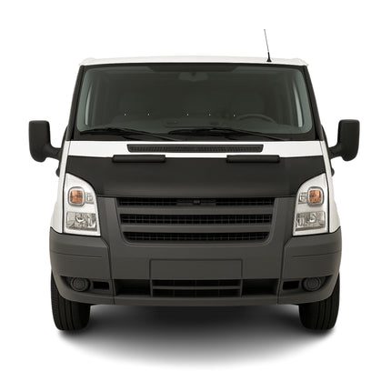 Haubenbra Steinschlagschutz Bonnet Bra für Ford Transit 2000-2006 Schwarz Halb