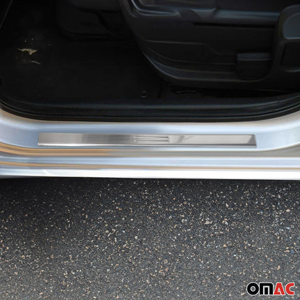 Einstiegsleisten Türschweller für BMW X5 E70 2006-2013 Edelstahl Chrom 4tlg
