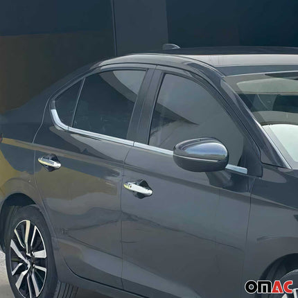 Fensterleisten Zierleisten für Honda City Stufenheck 2020-2026 Edelstahl 6tlg