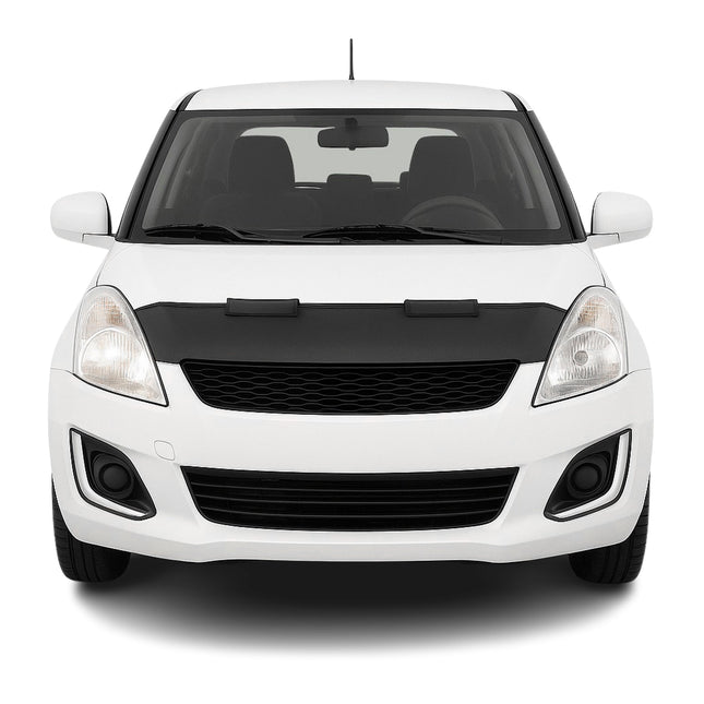 Haubenbra Steinschlagschutz Bonnet Bra für Suzuki Swift 2004-2010 Schwarz Halb