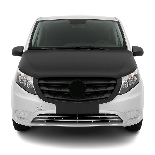 Haubenbra Bonnet Bra Steinschlagschutz für Mercedes Vito W447 2014-2026 Schwarz
