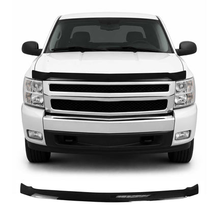 Motorhaube Deflektor Insektenschutz für Chevrolet Silverado 1500 2007-13 Dunkel