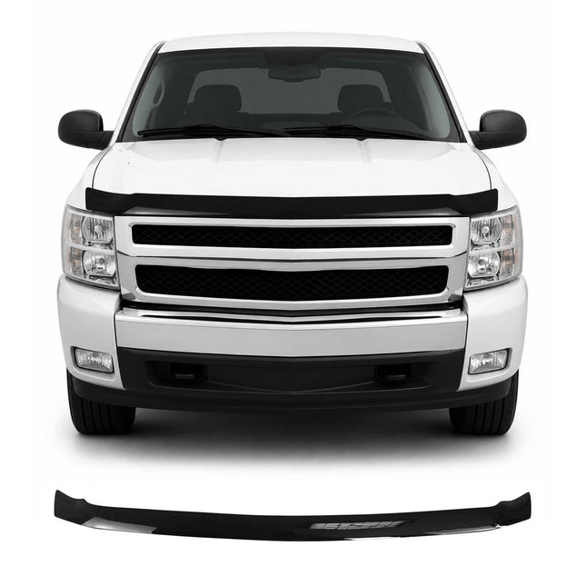 Motorhaube Deflektor Insektenschutz für Chevrolet Silverado 1500 2007-13 Dunkel