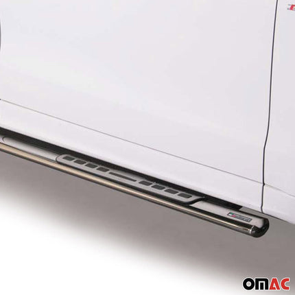 Stahl Seitenschweller Schwellerrohre für Audi Q7 4L 2006-2015 Silber