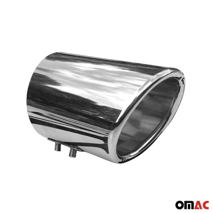 Auspuffblende Endrohr für VW Tiguan 2007-2016 Edelstahl Chrom 60mm 1tlg