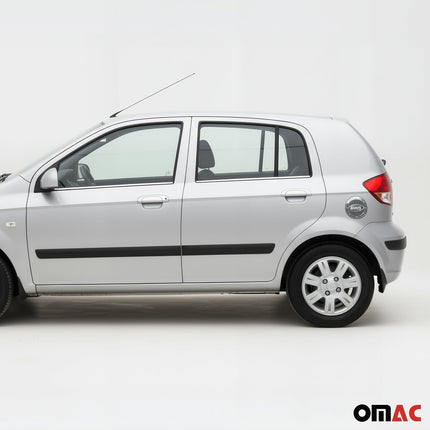Tankdeckel Blenden Tankverschluss für Hyundai Getz 2002-2011 Edelstahl Chrom