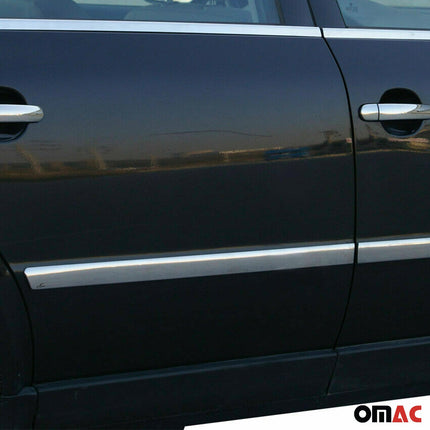 Seitentürleiste Türleisten Türschutzleiste für VW Passat SW 1997-2005 Chrom 4x