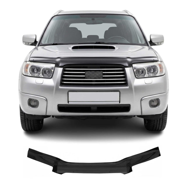 Motorhaube Deflektor Steinschlagschutz für Subaru Forester II 2006-2008 Facelift