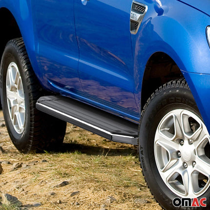 Trittbretter Seitenschweller für Ford Ranger 2012-2022 ABE Alu