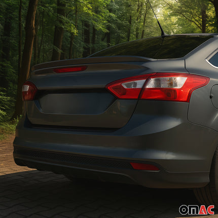 Heckspoiler Dachspoiler Spoiler für Ford Focus III 2011-2015 Limo Grundiert