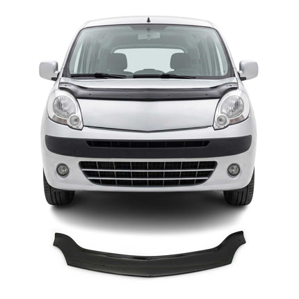 Motorhaube Deflektor Insektenschutz für Renault Kangoo 2008-2014 Dunkel