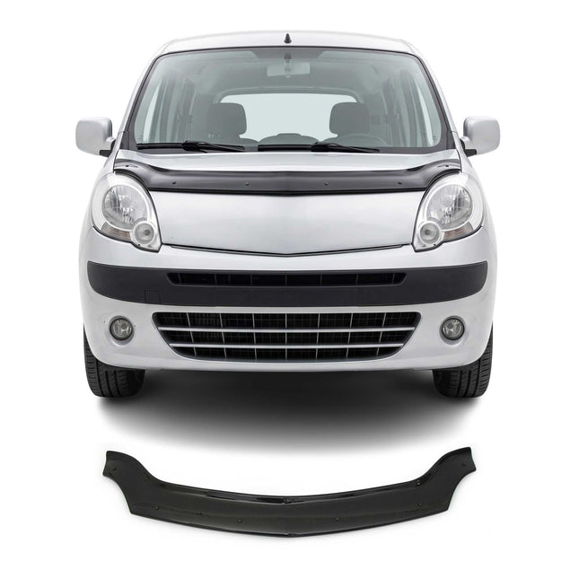 Motorhaube Deflektor Insektenschutz für Renault Kangoo 2008-2014 Dunkel