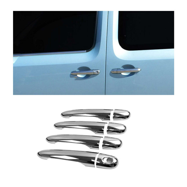 Chrom Türgriff Blende für Renault Kangoo 2007-2021 4-Tür Edelstahl 8tlg
