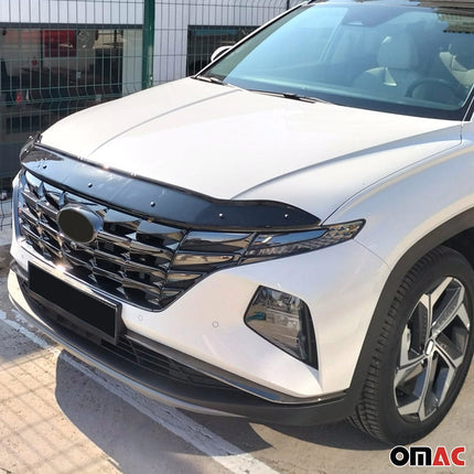 Motorhaube Deflektor Insektenschutz für Hyundai Tucson NX4 2022-2026 Dunkel