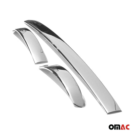 Heckleiste Stoßstangen Leiste für Fiat Linea 2012-2020 Edelstahl Chrom 3tlg