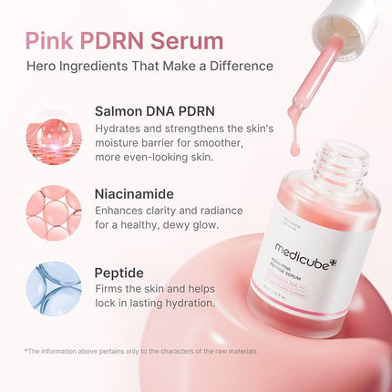 SEO. MEDICUBE PDRN Pink Peptide Serum - 30ml - Linkreich