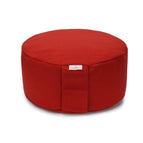 bordeaux / Buchweizenschalen / 30 x 30 x 13 cm