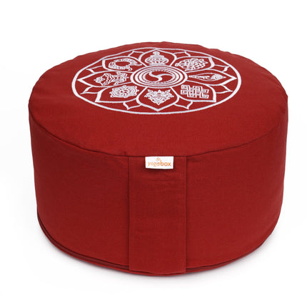 Meditationskissen Glückssitz® 8 Glückverheißende Symbole