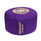 lila / Symbol: Chakra Kronen-Chakra (Sahasrara) / Buchweizenschalen / 33 x 33 x 15 cm